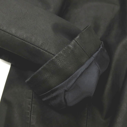 【中古】カルバンクライン Calvin Klein ゴート レザー 2B カジュアルジャケット ブラック【 M 】【 状態ランクC 】【 メンズ 】 []