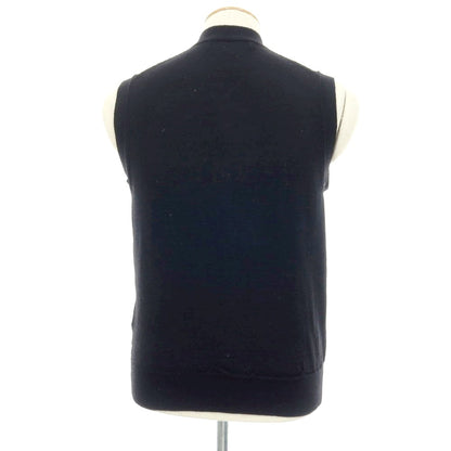 【中古】コムデギャルソン オムドゥ COMME des GARCONS HOMME DEUX 2019年春夏 ウール ニットベスト ブラック【サイズS】【 状態ランクB 】【 メンズ 】
