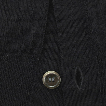 【中古】コムデギャルソン オムドゥ COMME des GARCONS HOMME DEUX 2019年春夏 ウール ニットベスト ブラック【サイズS】【 状態ランクB 】【 メンズ 】