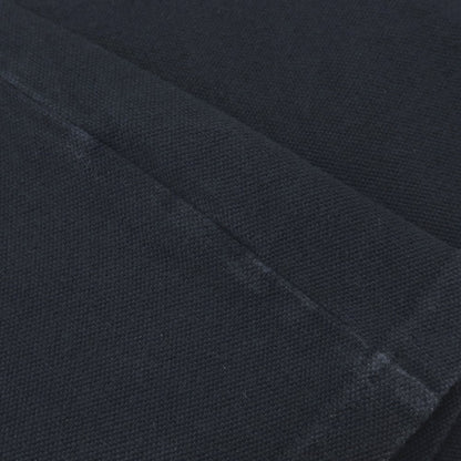 【SALE30%OFF/返品不可】【中古】コムデギャルソン オムドゥ COMME des GARCONS HOMME DEUX × FRED PERRY 2015年秋冬 コットン 鹿の子 ハーフジップ 半袖ポロシャツ ネイビー【 サイズS 】【 状態ランクC 】【 メンズ 】