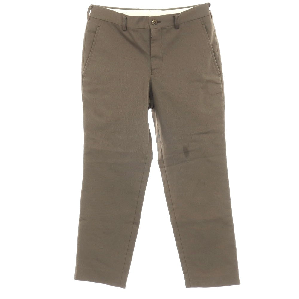 【中古】コムデギャルソン オムドゥ COMME des GARCONS HOMME DEUX 2017年春夏 ポリエステル カジュアルスラックスパンツ グレーブラウン【サイズS】【 状態ランクC 】【 メンズ 】