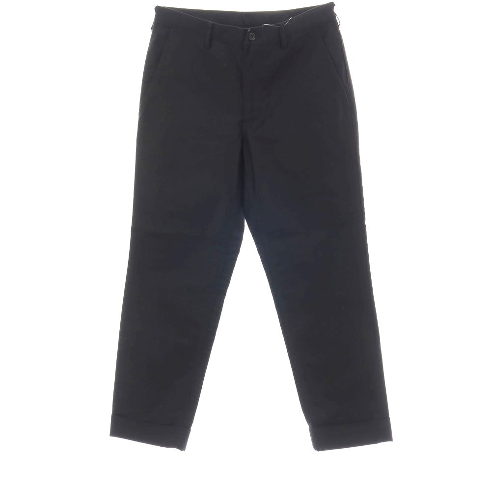 【SALE10%OFF/返品不可】【中古】コムデギャルソン オムドゥ COMME des GARCONS HOMME DEUX 2016年秋冬 コットン チノパンツ ブラック【 サイズS 】【 状態ランクB 】【 メンズ 】