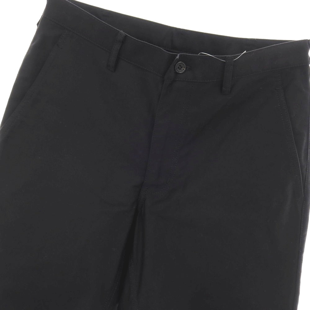 【SALE10%OFF/返品不可】【中古】コムデギャルソン オムドゥ COMME des GARCONS HOMME DEUX 2016年秋冬 コットン チノパンツ ブラック【 サイズS 】【 状態ランクB 】【 メンズ 】