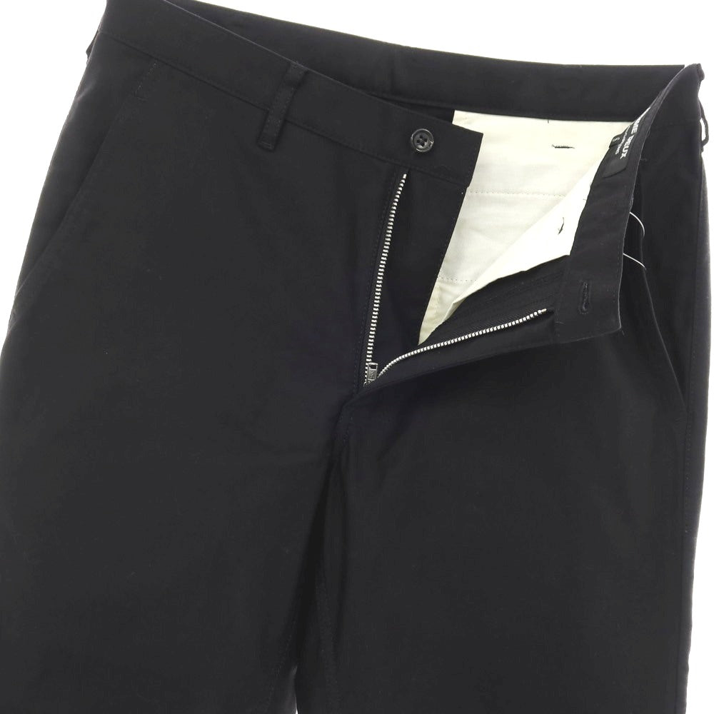 【SALE10%OFF/返品不可】【中古】コムデギャルソン オムドゥ COMME des GARCONS HOMME DEUX 2016年秋冬 コットン チノパンツ ブラック【 サイズS 】【 状態ランクB 】【 メンズ 】