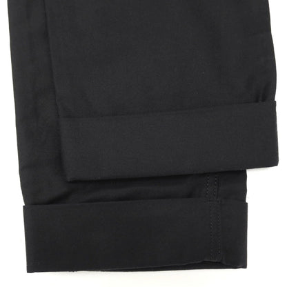 【SALE10%OFF/返品不可】【中古】コムデギャルソン オムドゥ COMME des GARCONS HOMME DEUX 2016年秋冬 コットン チノパンツ ブラック【 サイズS 】【 状態ランクB 】【 メンズ 】
