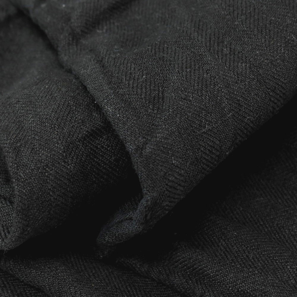 【中古】コムデギャルソン オムドゥ COMME des GARCONS HOMME DEUX 2016年春夏 リネン イージーパンツ ブラック【サイズXS】【 状態ランクC 】【 メンズ 】