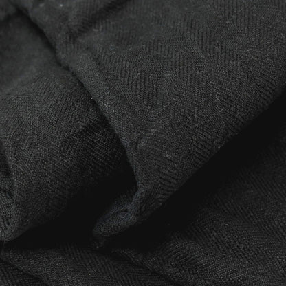 【中古】コムデギャルソン オムドゥ COMME des GARCONS HOMME DEUX 2016年春夏 リネン イージーパンツ ブラック【サイズXS】【 状態ランクC 】【 メンズ 】
