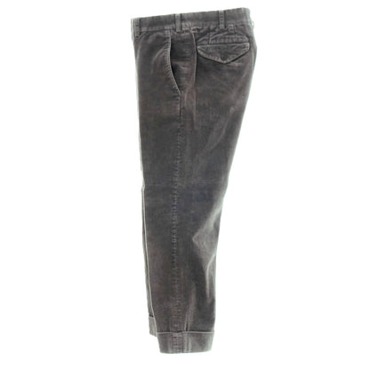 【中古】コムデギャルソン オムドゥ COMME des GARCONS HOMME DEUX 2015年秋冬 ストレッチ コットン 細畝 コーデュロイパンツ ダークグレー【サイズS】【 状態ランクD 】【 メンズ 】