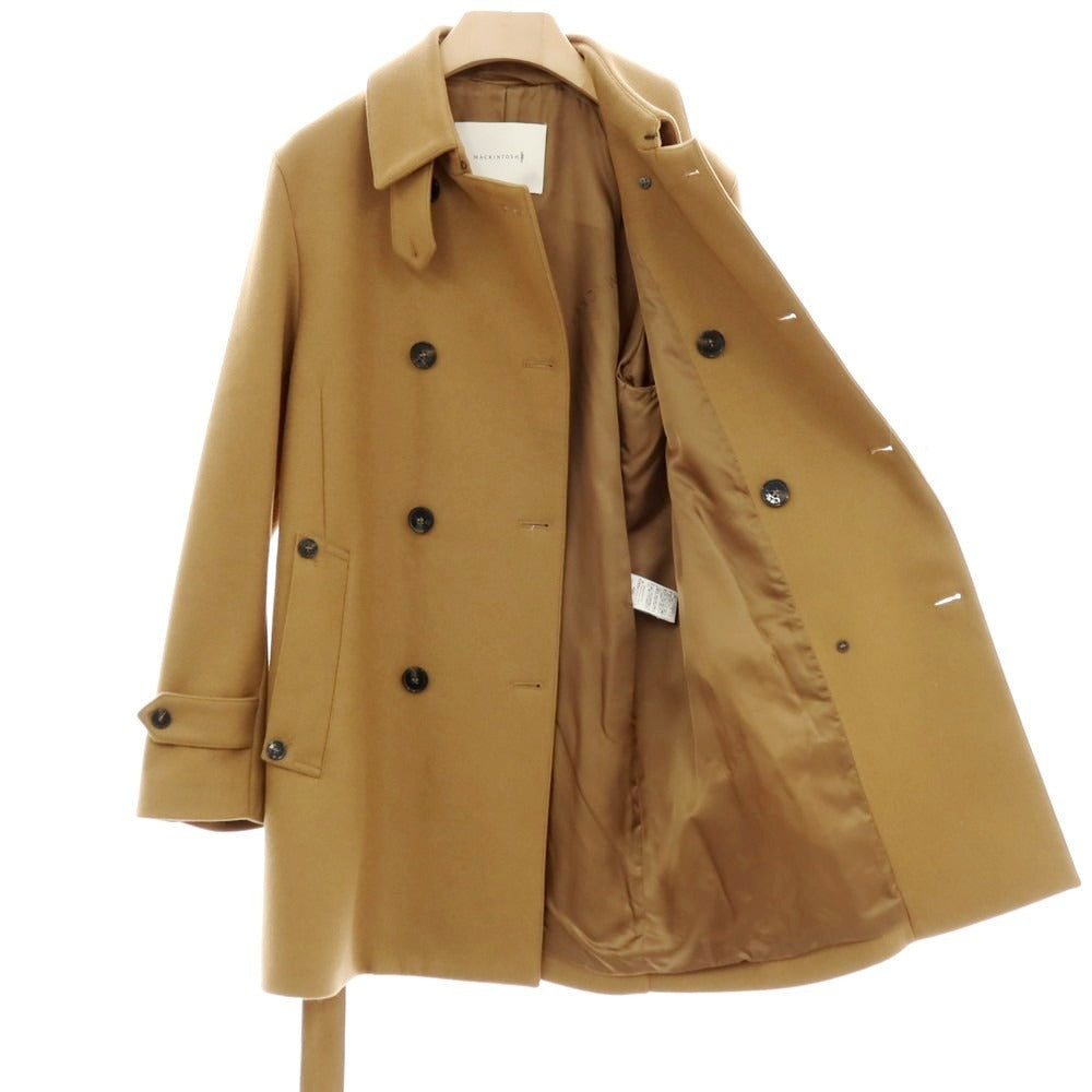 【中古】マッキントッシュ Mackintosh FETLAR ウール トレンチコート キャメルブラウン【サイズ36】【 状態ランクB 】【 メンズ 】