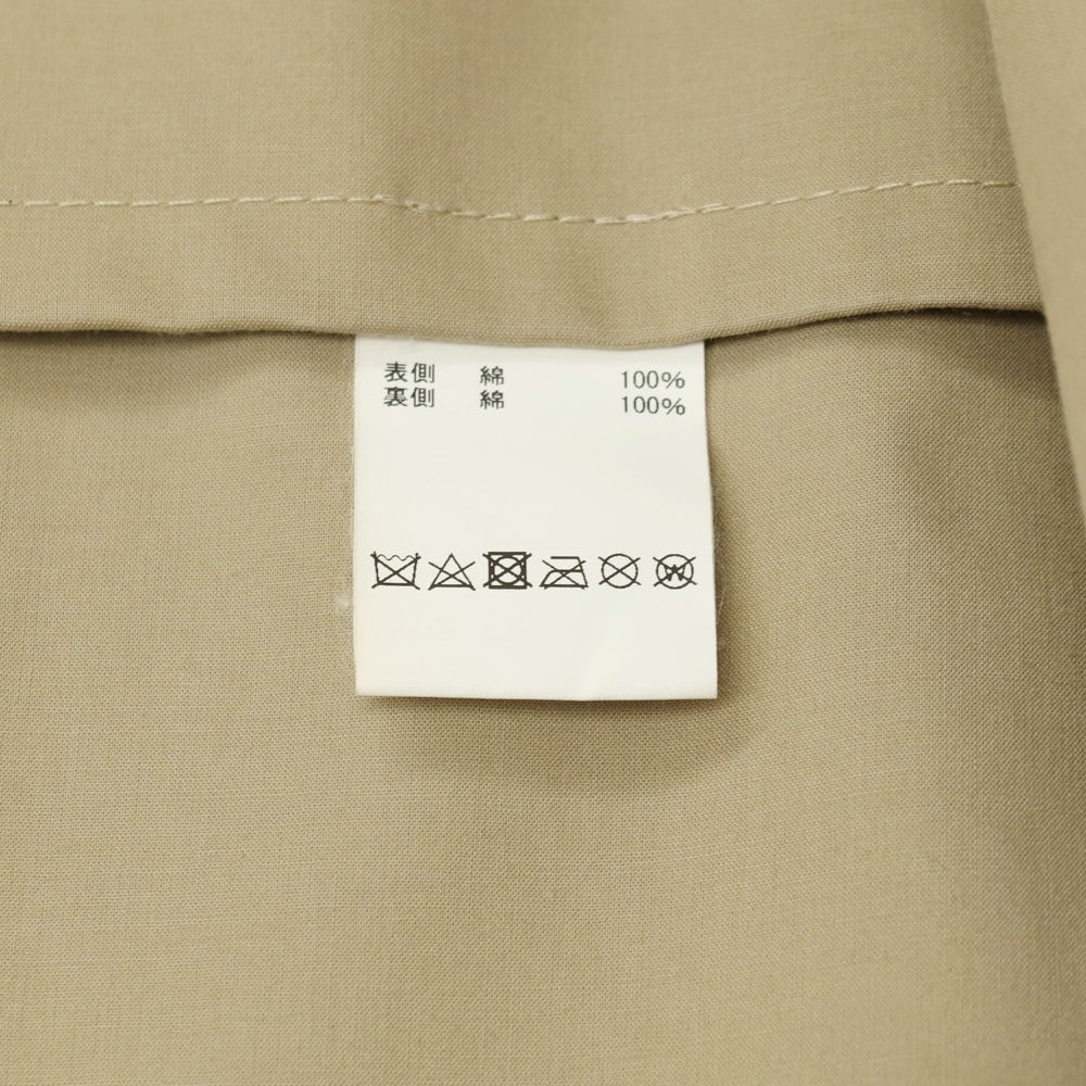 【中古】マッキントッシュ Mackintosh ゴム引き コットン ステンカラーコート ベージュ【サイズ36】【 状態ランクB 】【 メンズ 】