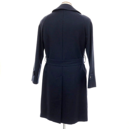 【中古】タリアトーレ TAGLIATORE ウール ステンカラーコート ネイビー【サイズ46】【 状態ランクB 】【 メンズ 】
