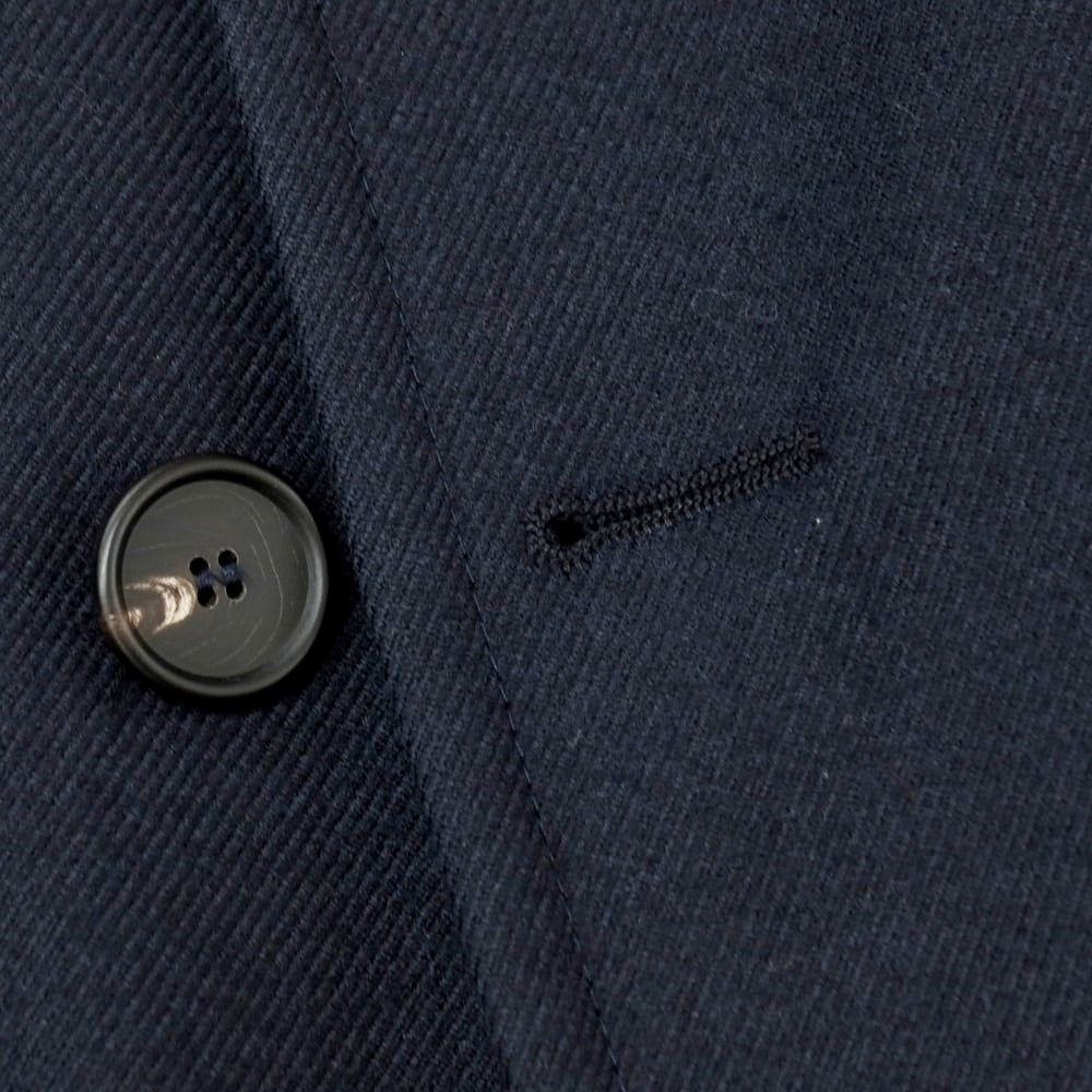 【中古】タリアトーレ TAGLIATORE ウール ステンカラーコート ネイビー【サイズ46】【 状態ランクB 】【 メンズ 】