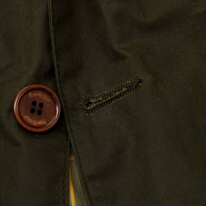 【中古】バブアー Barbour Beacon Sports Jacket ワックスコットン テーラード型 フィールドジャケット オリーブ【サイズS】【 状態ランクB 】【 メンズ 】