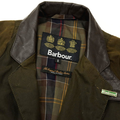 【中古】バブアー Barbour Beacon Sports Jacket ワックスコットン テーラード型 フィールドジャケット オリーブ【サイズS】【 状態ランクB 】【 メンズ 】