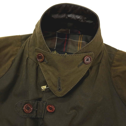 【中古】バブアー Barbour Beacon Sports Jacket ワックスコットン テーラード型 フィールドジャケット オリーブ【サイズS】【 状態ランクB 】【 メンズ 】