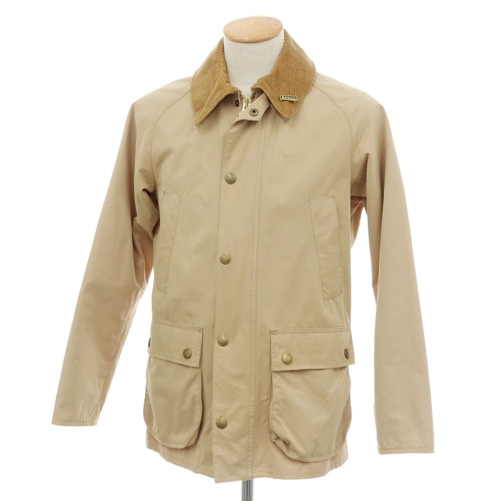 【中古】バブアー Barbour BEDALE SL PEACHED ポリエステルコットンナイロン フィールドジャケット ベージュ【サイズ36】【 状態ランクB 】【 メンズ 】