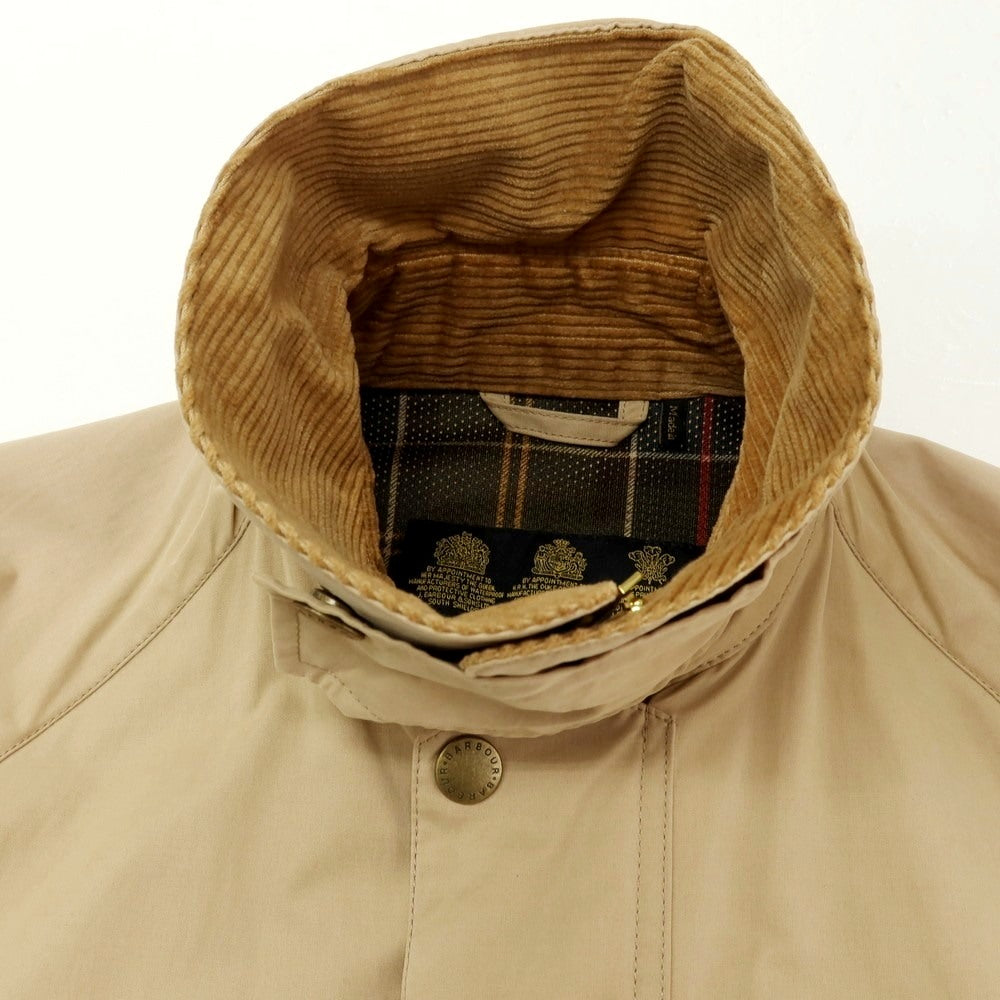 【中古】バブアー Barbour BEDALE SL PEACHED ポリエステルコットンナイロン フィールドジャケット ベージュ【サイズ36】【 状態ランクB 】【 メンズ 】