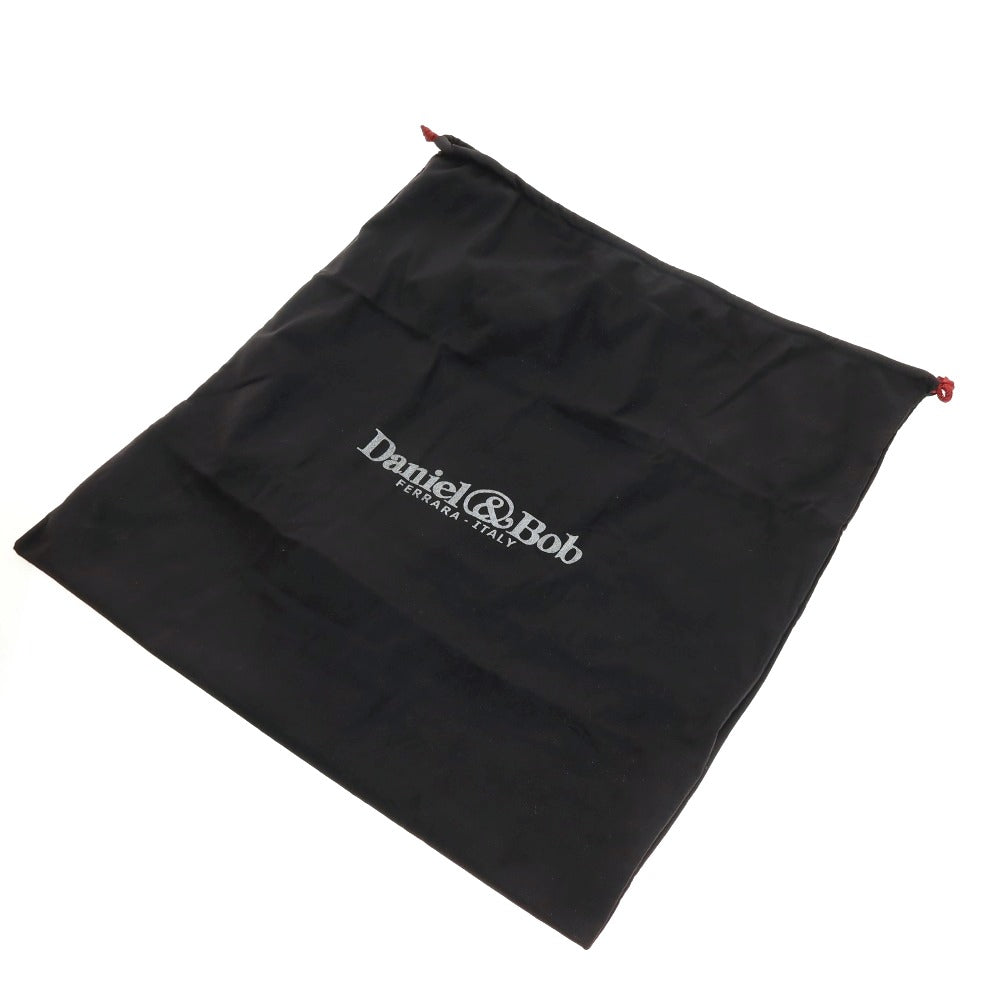 【中古】ダニエルアンドボブ Daniel &amp; Bob TOMORROWLAND別注 レザー トートバッグ ブラックxブラウン【 状態ランクC 】【 メンズ 】