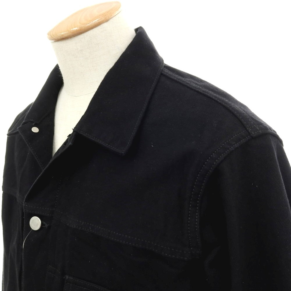 【中古】モモタロウ ジーンズ MOMOTARO JEANS コットン デニムジャケット ブラック【サイズS】【 状態ランクB 】【 メンズ 】