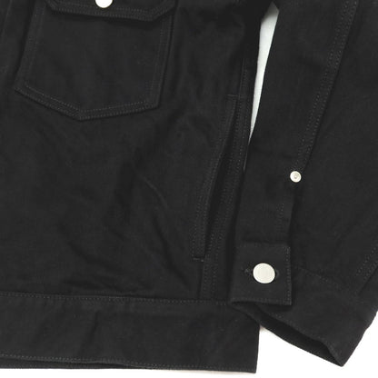【中古】モモタロウ ジーンズ MOMOTARO JEANS コットン デニムジャケット ブラック【サイズS】【 状態ランクB 】【 メンズ 】