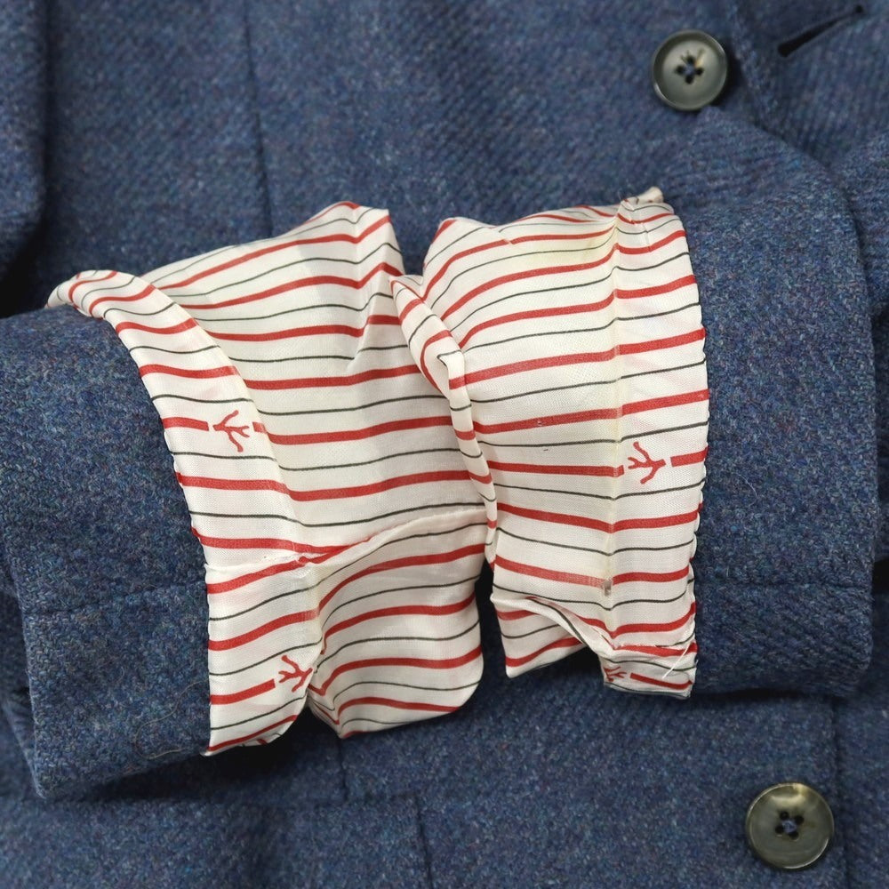 【中古】イザイア ISAIA SAILOR ウールカシミヤ 3B テーラードジャケット ブルー【サイズ46】【 状態ランクB 】【 メンズ 】[APD]