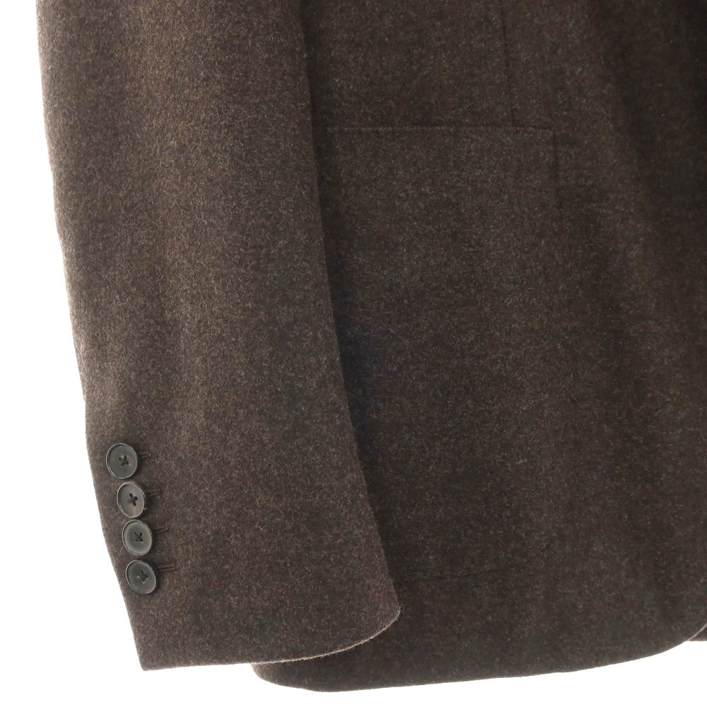 【中古】ラルディーニ LARDINI ウール 2B テーラードジャケット ブラウン【 48 】【 状態ランクB 】【 メンズ 】 []