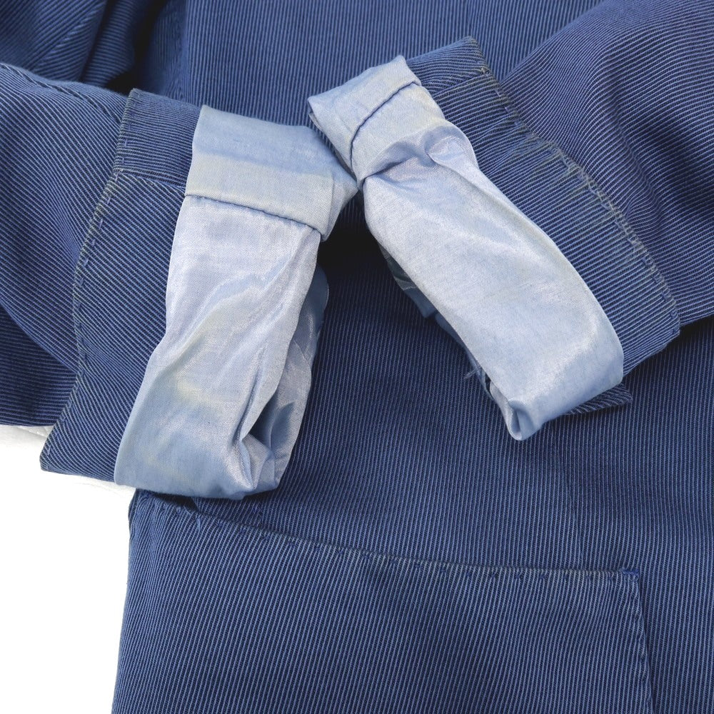 【中古】エルビーエム1911 L.B.M.1911 コットンモヘヤ 2B テーラードジャケット ブルー【サイズ48】【 状態ランクC 】【 メンズ 】