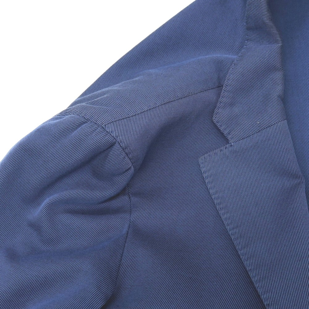 【中古】エルビーエム1911 L.B.M.1911 コットンモヘヤ 2B テーラードジャケット ブルー【サイズ48】【 状態ランクC 】【 メンズ 】