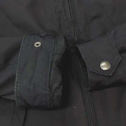 【中古】ポロ ラルフローレン Polo Ralph Lauren ポリエステル 中綿入り ジップアップ スイングトップ ブラック【サイズS】【 状態ランクD 】【 メンズ 】