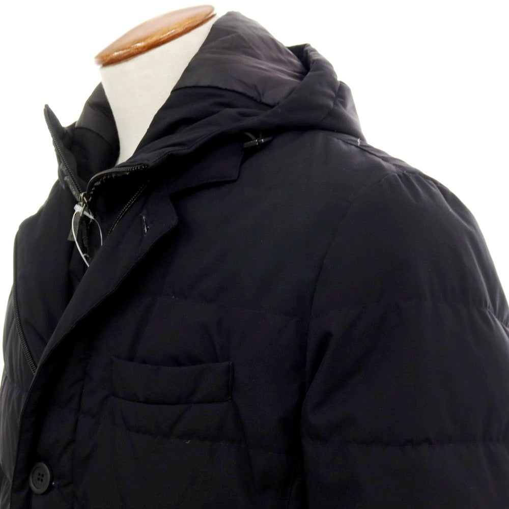 【中古】ヘルノ Herno ダウンコート ブラック【サイズ48】【 状態ランクD 】【 メンズ 】