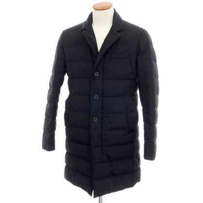 【中古】ヘルノ Herno ダウンコート ブラック【サイズ48】【 状態ランクD 】【 メンズ 】