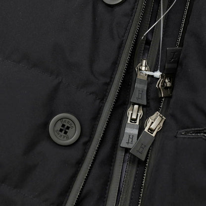 【中古】ヘルノ Herno ダウンコート ブラック【サイズ48】【 状態ランクD 】【 メンズ 】