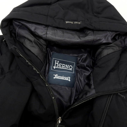 【中古】ヘルノ Herno ダウンコート ブラック【サイズ48】【 状態ランクD 】【 メンズ 】