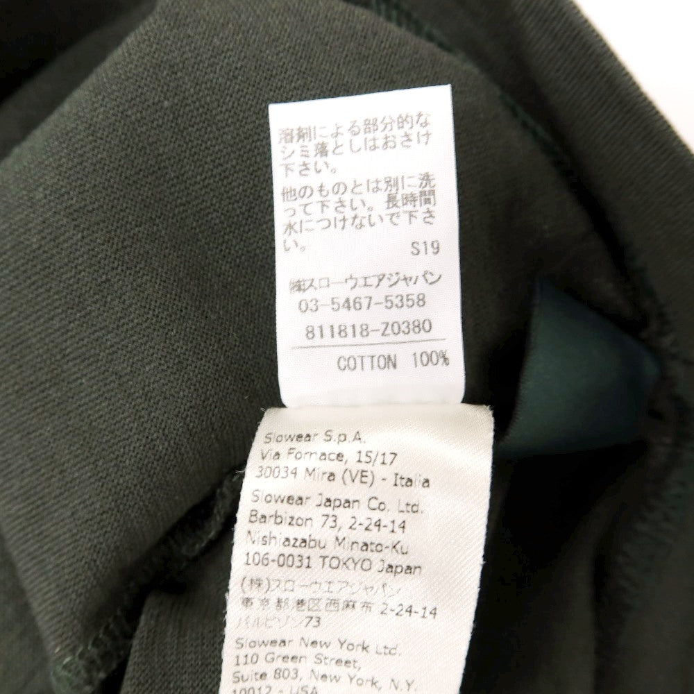 【中古】ザノーネ ZANONE アイスコットン 半袖ポロシャツ ダークオリーブ【サイズ48】【 状態ランクB 】【 メンズ 】