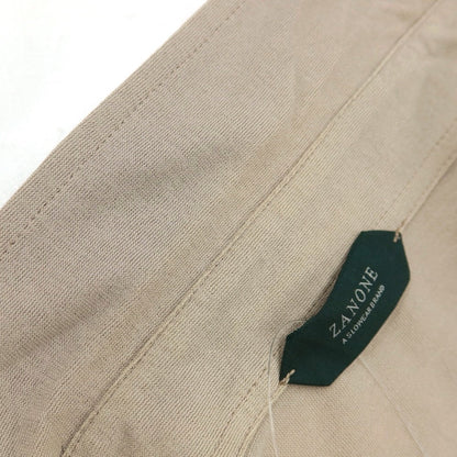 【中古】ザノーネ ZANONE アイスコットン 半袖ポロシャツ サンドベージュ【サイズ48】【 状態ランクB 】【 メンズ 】