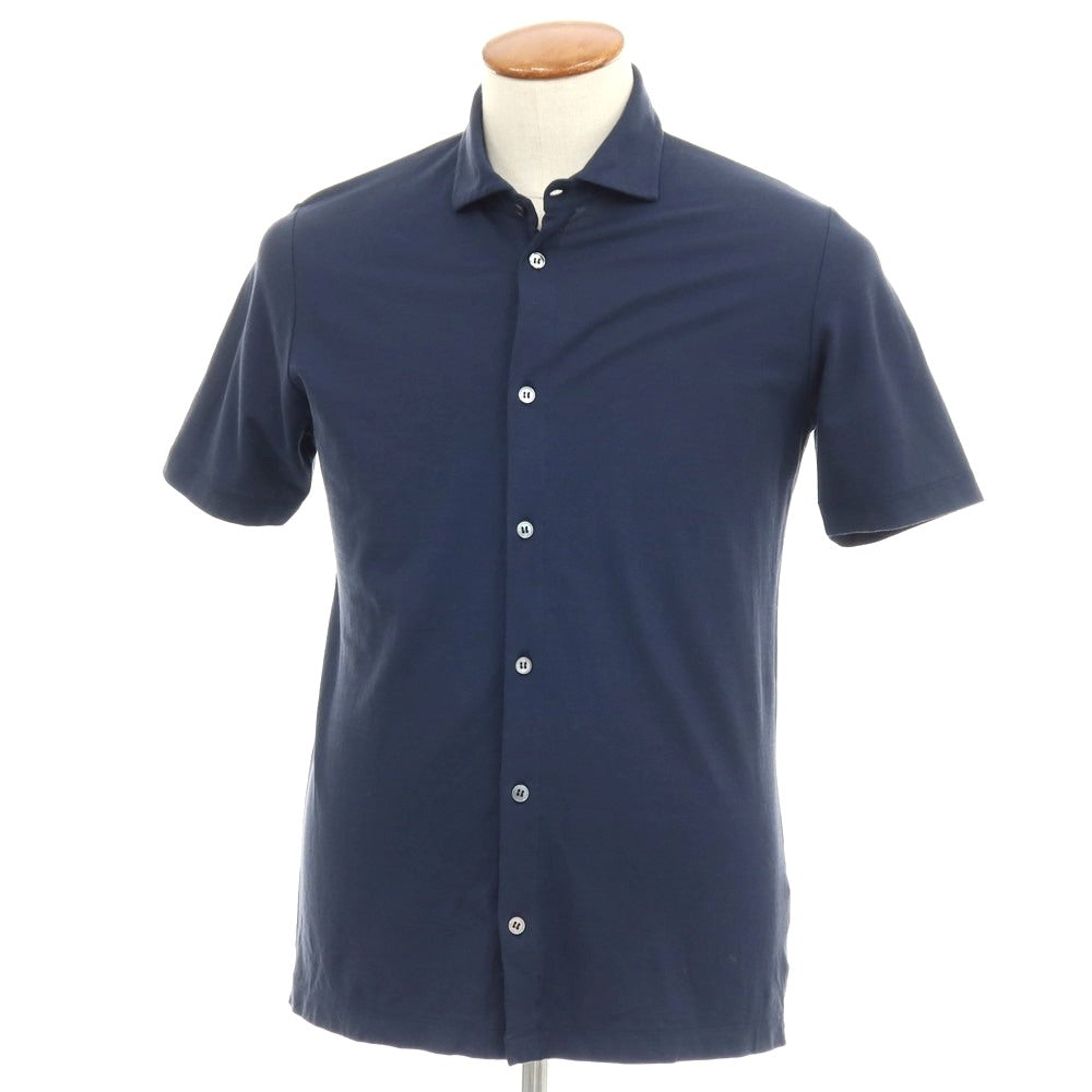 ザノーネ／ポロシャツ／アイスコットン／ネイビー／48 ZANONE（ザノーネ）アイスコットン ポロシャツ NAVY（ネイビー） | Leone
