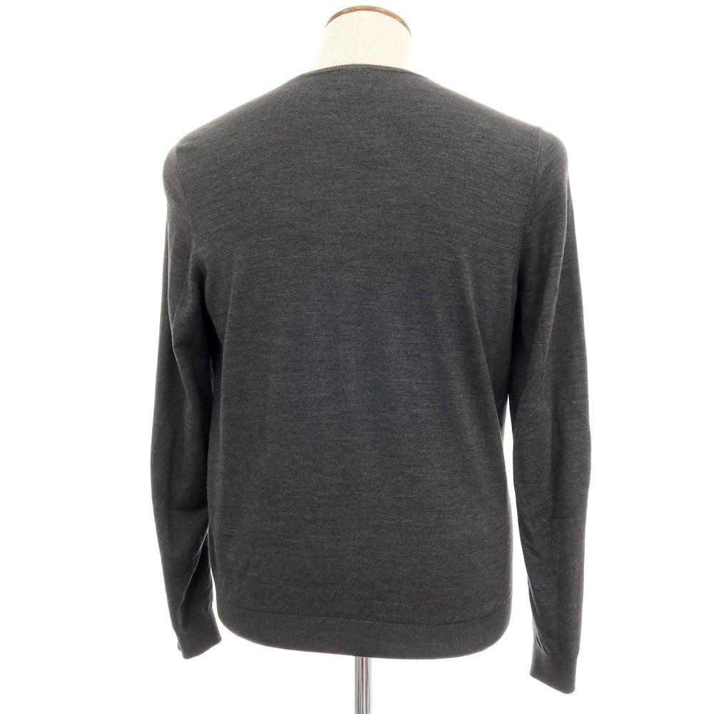 【中古】ナインナインワン ジャパン 991 Japan ハイゲージ ウールナイロンポリウレタン クルーネック プルオーバーニット グレー【サイズ48】【 状態ランクB 】【 メンズ 】