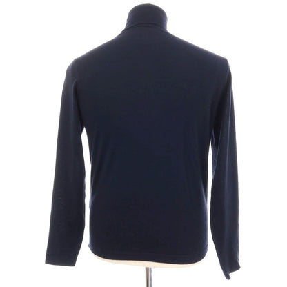 【SALE30%OFF/返品不可】【中古】トゥモローランド TOMORROWLAND tricot ハイゲージ ウール タートルネック プルオーバーニット ネイビー【 サイズM 】【 状態ランクC 】【 メンズ 】