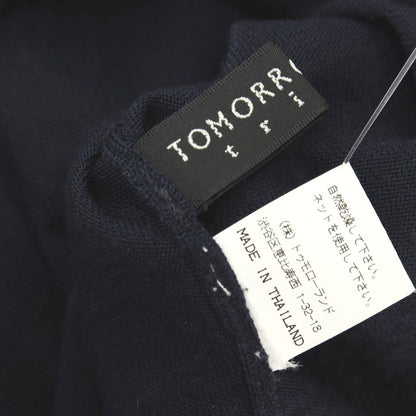 【SALE30%OFF/返品不可】【中古】トゥモローランド TOMORROWLAND tricot ハイゲージ ウール タートルネック プルオーバーニット ネイビー【 サイズM 】【 状態ランクC 】【 メンズ 】