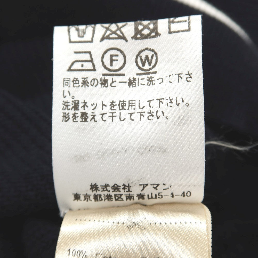 【中古】アルテア Altea コットン クルーネック プルオーバーニット ネイビーxホワイト【サイズJP:S】【 状態ランクB 】【 メンズ 】