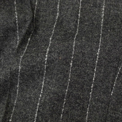 【中古】ヴィガーノ VIGANO ストレッチウール ストライプ カジュアルスラックスパンツ ダークグレー【サイズ46】【 状態ランクC 】【 メンズ 】