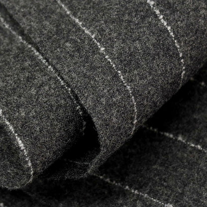 【中古】ヴィガーノ VIGANO ストレッチウール ストライプ カジュアルスラックスパンツ ダークグレー【サイズ46】【 状態ランクC 】【 メンズ 】