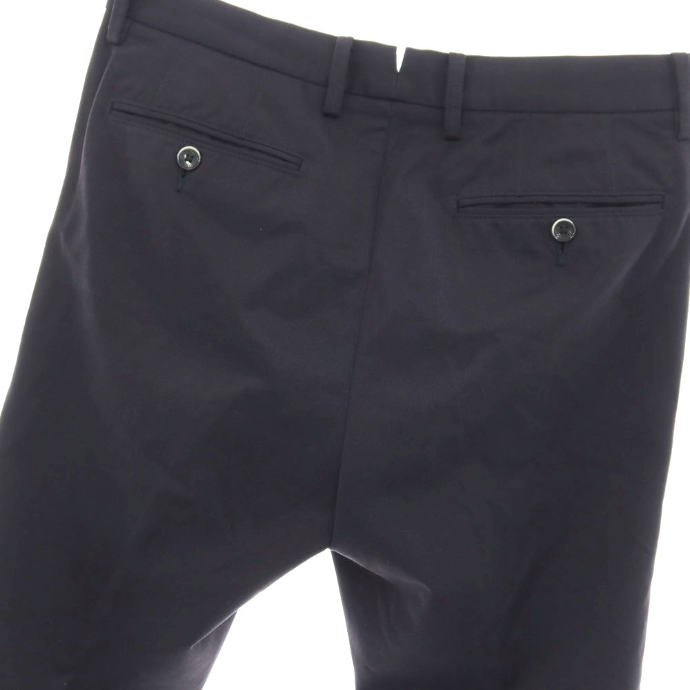 【中古】ソリード SOLIDO ポリエステルコットン カジュアルスラックスパンツ ネイビー【サイズ2】【 状態ランクB 】【 メンズ 】