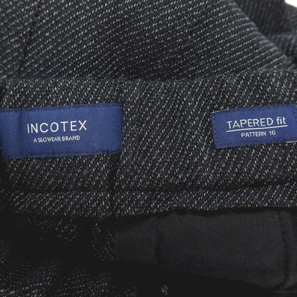 【SALE30%OFF/返品不可】【中古】インコテックス INCOTEX ストレッチ ポリエステルウールコットン イージーパンツ ネイビー【 サイズ46 】【 状態ランクB 】【 メンズ 】