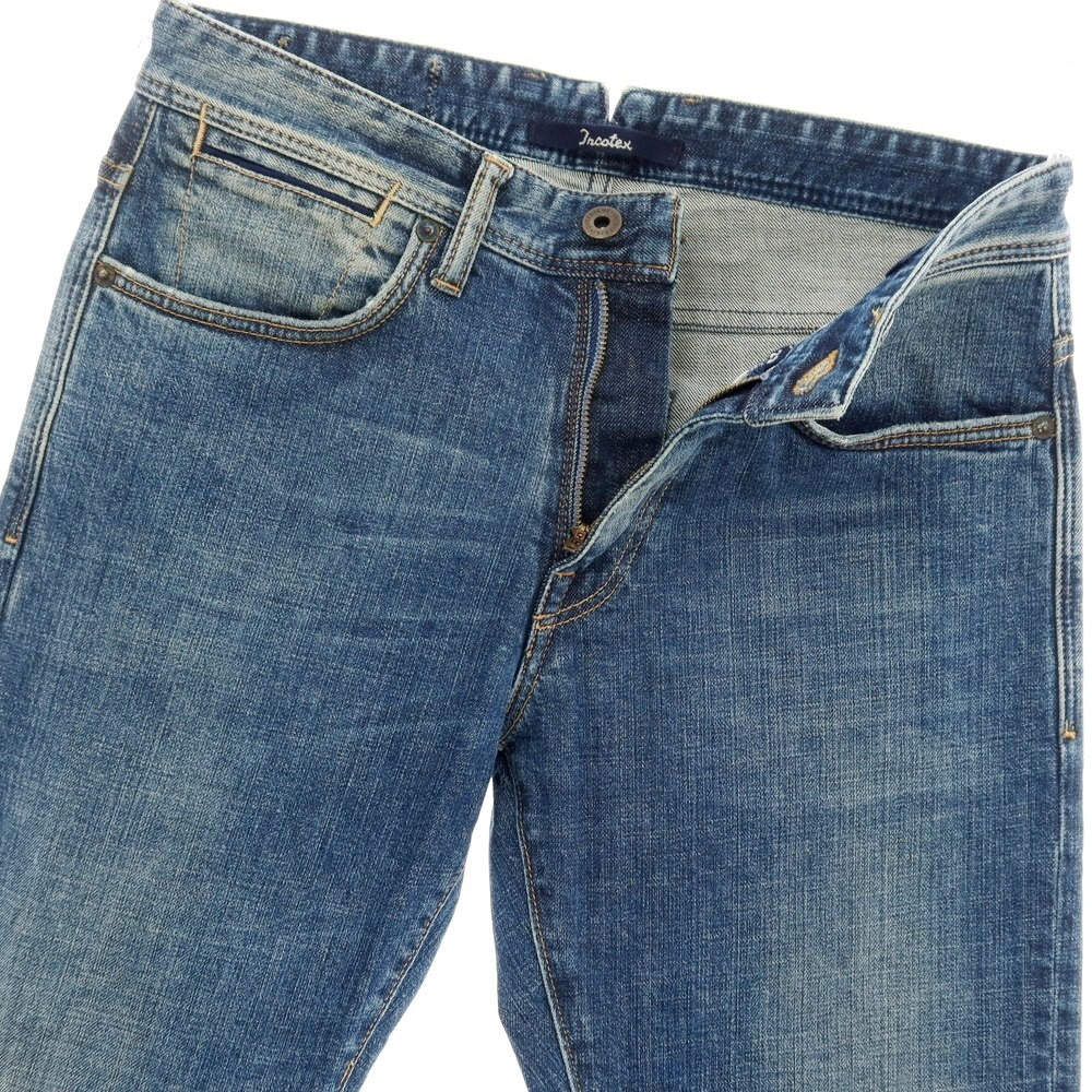【中古】インコテックス INCOTEX ストレッチ デニムパンツ ダークブルー【サイズ29】【 状態ランクC 】【 メンズ 】