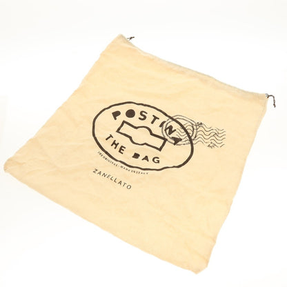 【中古】ザネラート ZANELLATO POSTINA レザー ショルダーバッグ ネイビー【 状態ランクB 】【 ユニセックス 】