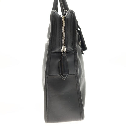 【中古】フェリージ Felisi 8637/2 PVC レザー ブリーフケース ブラック【 状態ランクB 】【 メンズ 】