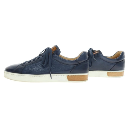 【中古】マグナーニ MAGNANNI レザー スニーカー ネイビー【 41 】【 状態ランクC 】【 メンズ 】 []