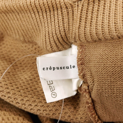 【中古】クレプスキュール crepuscule コットン ニット イージーパンツ ブラウン【サイズ2】【 状態ランクC 】【 メンズ 】