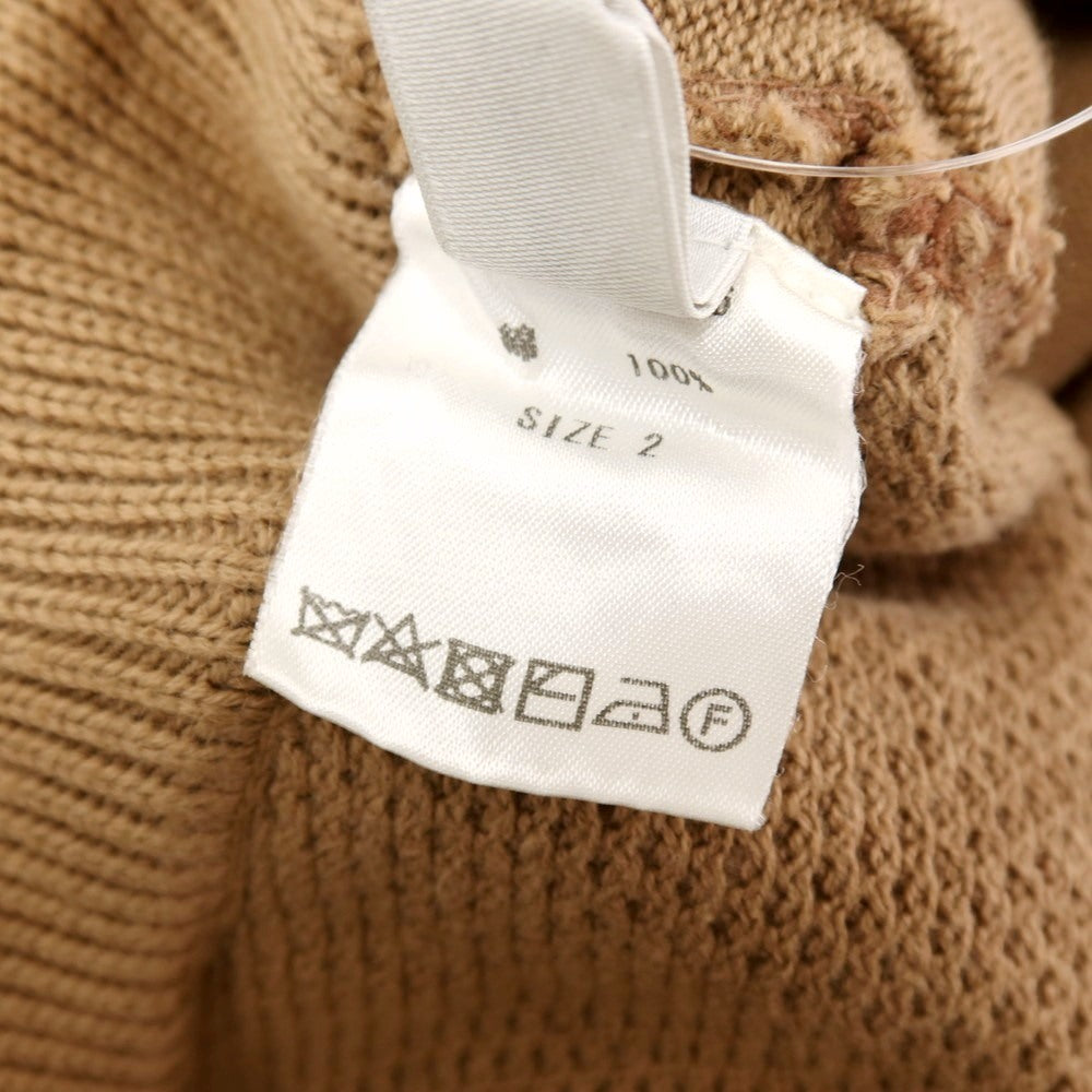 【中古】クレプスキュール crepuscule コットン ニット イージーパンツ ブラウン【サイズ2】【 状態ランクC 】【 メンズ 】